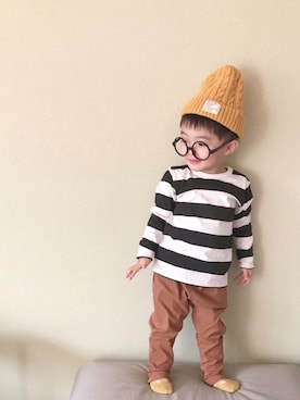 モリコさん（キッズ・80cm）の春コーディネート