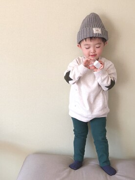 モリコさん（キッズ・80cm）の春コーディネート