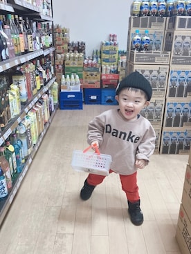 「2歳5ヶ月」｜「アイテム（その他）」を使った、モリコさん（キッズ・80cm）の冬コーディネート