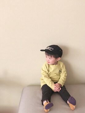「E.T.」｜「アイテム（その他）」を使った、モリコさん（キッズ・80cm）の春コーディネート