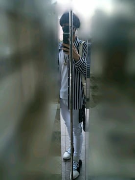 「韓国風コーデ」｜「アイテム（ジャケット/アウター）」を使った、koさん（メンズ・187cm）の秋コーディネート