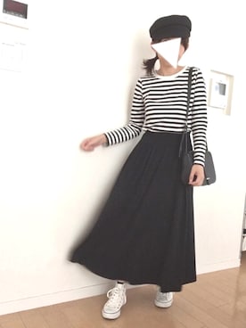 かおるさん（レディース・155cm）の春コーディネート