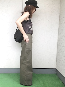 かおるさん（レディース・155cm）の夏コーディネート