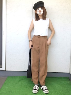 かおるさん（レディース・155cm）の夏コーディネート