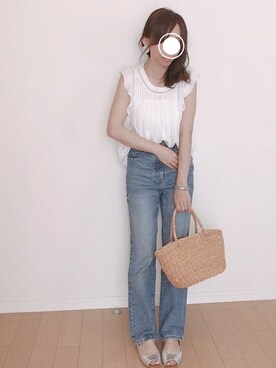 かおるさん（レディース・155cm）の夏コーディネート