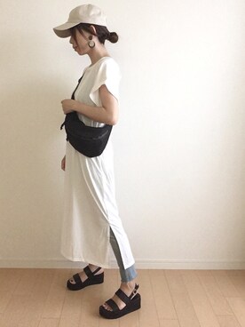 かおるさん（レディース・155cm）の夏コーディネート