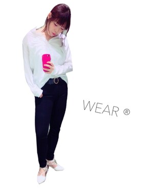 「one way（ワンウェイ）のアイテム（シューズ）」を使った、aoiさん（レディース・164cm）の秋コーディネート