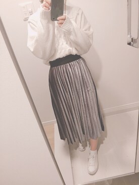 ぷんさん（レディース・155cm）の冬コーディネート