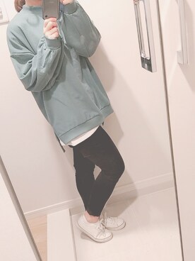 ぷんさん（レディース・155cm）の冬コーディネート