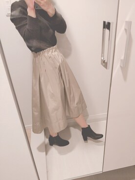 ぷんさん（レディース・155cm）の冬コーディネート