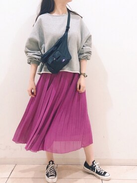 「ラベンダー」｜kahoさん（レディース・163cm）の春コーディネート