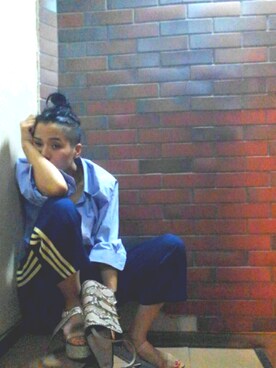 「import shoes（インポートシューズ）のアイテム」を使った、rinoさん（レディース・168cm）の秋コーディネート