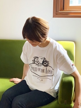 「H.A.K（ハク）のアイテム」を使った、naruさん（レディース・163cm）の夏コーディネート