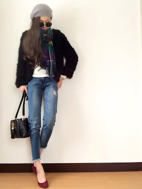 haruさん（レディース・164cm）の冬コーディネート