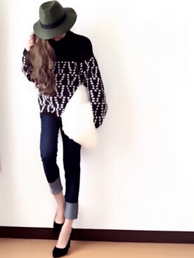 haruさん（レディース・164cm）の冬コーディネート