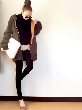 haruさん（レディース・164cm）の冬コーディネート