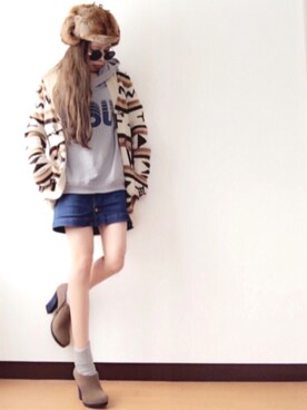 haruさん（レディース・164cm）の冬コーディネート