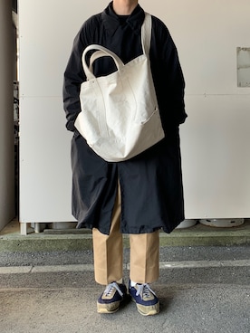 「TEATORA（テアトラ）のアイテム（ジャケット/アウター）」を使った、k_u_nioさん（メンズ・171cm）の冬コーディネート