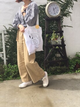 kumaさん（レディース・158cm）の夏コーディネート