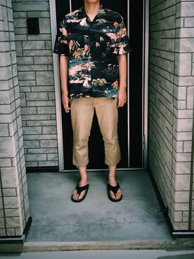 ぱんちぱーまさん(メンズ・172cm)の夏コーディネート