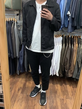 「OSHKOSH（オシュコシュ）のアイテム（ジャケット/アウター）」を使った、Rさん（メンズ・187cm）の春コーディネート