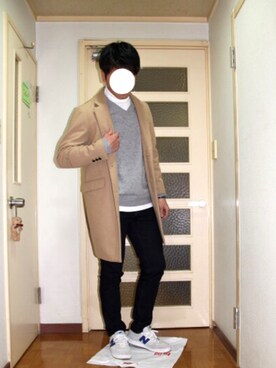 たまじろうさん（メンズ・173cm）の冬コーディネート