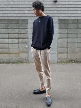 「Sperry   （スペリー）のアイテム」を使った、しょうさん（メンズ・174cm）の春コーディネート