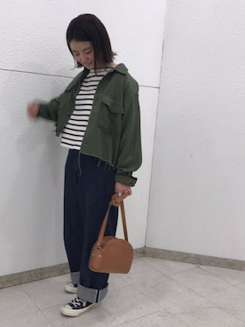 a ya me、 さん（レディース・153cm）の春コーディネート