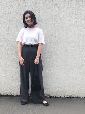 「AURALEE」｜a ya me、 さん（レディース・153cm）の夏コーディネート