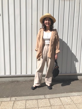 a ya me、 さん（レディース・153cm）の春コーディネート