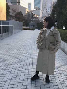 a ya me、 さん（レディース・153cm）の冬コーディネート