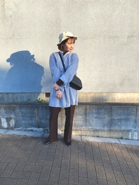 a ya me、 さん（レディース・153cm）の冬コーディネート