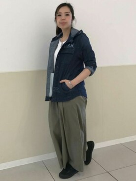 kinukaさん（レディース・157cm）の冬コーディネート