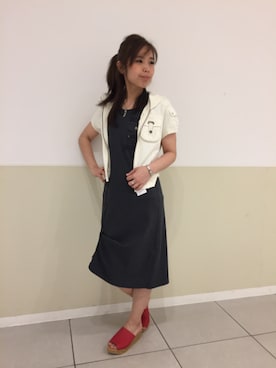 kinukaさん（レディース・157cm）の夏コーディネート