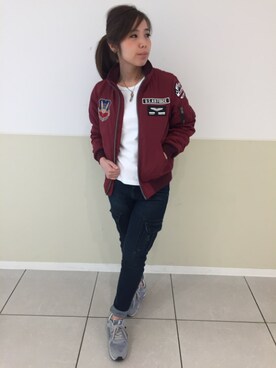 kinukaさん（レディース・157cm）の夏コーディネート