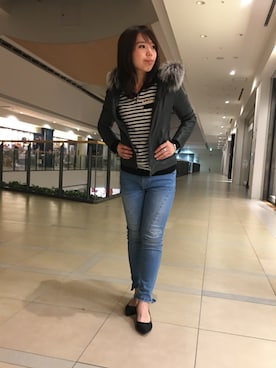 kinukaさん(レディース・157cm)の冬コーディネート