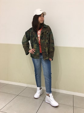 kinukaさん(レディース・157cm)の冬コーディネート