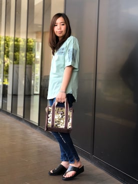 kinukaさん（レディース・157cm）の春コーディネート