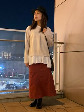 kinukaさん(レディース・157cm)の秋コーディネート