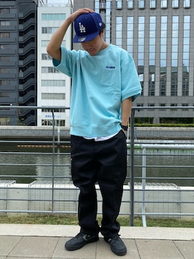 山直 悠一郎さん（メンズ・175cm）の春コーディネート