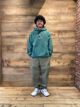 山直 悠一郎さん(メンズ・175cm)の春コーディネート