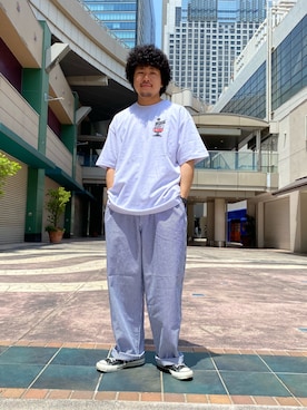 山直 悠一郎さん(メンズ・175cm)の春コーディネート