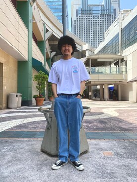山直 悠一郎さん（メンズ・175cm）の春コーディネート
