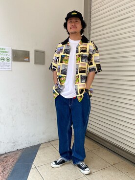山直 悠一郎さん（メンズ・175cm）の春コーディネート