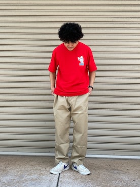 山直 悠一郎さん（メンズ・175cm）の春コーディネート