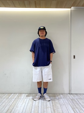 山直 悠一郎さん（メンズ・175cm）の夏コーディネート