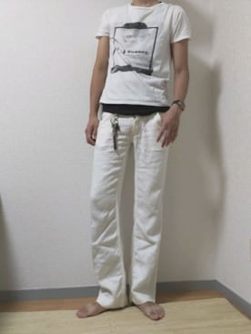 「DOLCE&GABBANA（ドルチェアンドガッバーナ）のアイテム（財布/小物）」を使った、ゆう【相互フォロー】さん（メンズ・184cm）の夏コーディネート