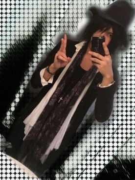 「jiggys shop（ジギーズショップ）のアイテム（スラックス）」を使った、ゆう【相互フォロー】さん（メンズ・184cm）の秋コーディネート