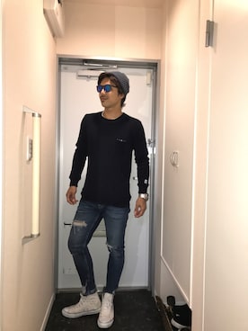 HATSUSHIさん(メンズ・173cm)の春コーディネート