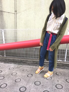 「Momo（Momo）のアイテム」を使った、ANAさん（レディース・158cm）の春コーディネート